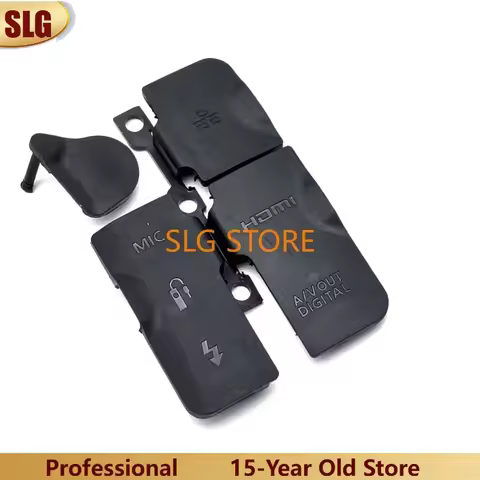 New Mic USB/HDMI-compatible DC INVIDEO OUT Rubber Door Bottom Cover For Canon EOS-1DX 1DX Digital Ca