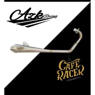AZK RACING KEEWAY 152 CAFE RACER EXHAUST