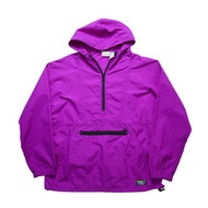 80-90s L.L.Bean 美國製 紫色素面防風罩衫 尼龍罩衫