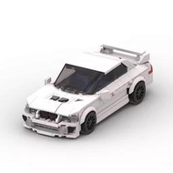 【フィギュアストア】moc 163741兼容 lancer evo 8格車男孩拼裝積木玩具車模型