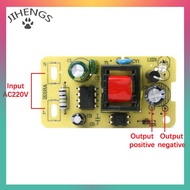 JIHENGS อะแดปเตอร์2A 5V สลับโมดูลแหล่งจ่ายไฟ AC 220V ไป DC 5V Step-Down บอร์ดจ่ายไฟ