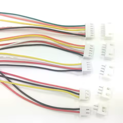 10Sets JST XH2.54 XH 2.54mm Wire Cable Connector 2/3/4/5/6/7/8/9/10 Pin Pitch Male Female Plug Socke