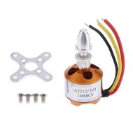 Brushless Motor A2212 1000KV 1400KV with Prop Adapter and Mount Motor - Remote Control
