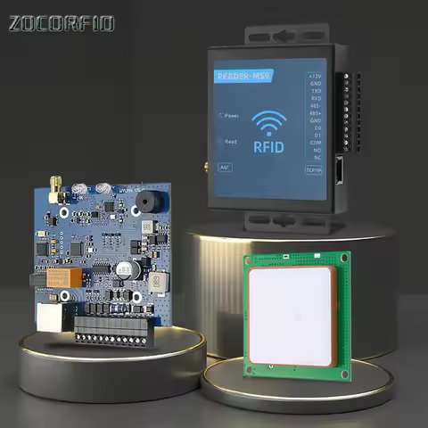 860-926mHz UHF RFID Reader Wg26/34 RS485 TCP/IP port module RFID UHF reader Win/Android SDK Relay fo