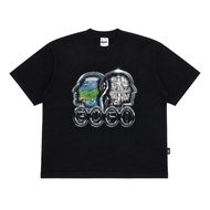 GVFI T-Shirt Dystopian Black Washed