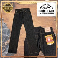 IRON HEART 21oz Black Selvedge Straight Jeans 634S-BK [Direct from Japan]