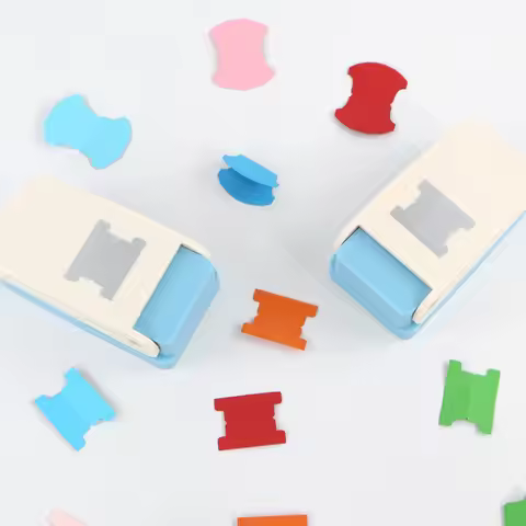 Loose-leaf Separator Label Punch Self-made Index Label DIY Bookmark Notepad Index Classification Fil