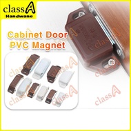 ClassAHW Cabinet Door Magnetic Door Catch Closer Kitchen Cabinet Wardrobe White Magnet Catch 3.5 5.0