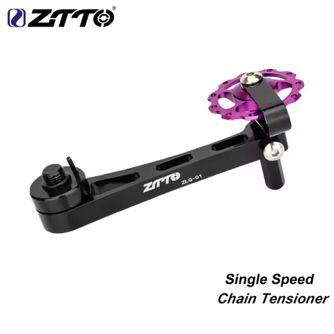 ZTTO Bike Single Speed Chain Tensioner Rear Derailleur Bicycle Aluminum Alloy Mountain Road Chain St