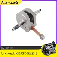 Motor Parts Crankshaft Assembly High Performance Connecting Rod Shaft Bearing For Kawasaki KX250F KX