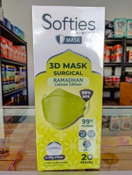 [HIGH QUALITY] MASKER SOFTIES 3D SURGICAL MASK RAMADHAN