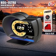 OTP Car OBD GPS OBD2 HUD Meter Alza Myvi Axia Bezza Viva Vios City Proton HUD Water Oil Temp Alarm S