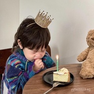 Korean-style birthday hat for boys and girls, children's birthday headband, princess crown, baby pho