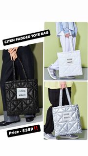 CITEN PADDED TOTE BAG