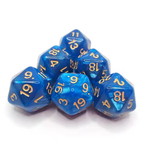 D20 Counter Dice Spindown D20 Counters DND MTG Polyhedral Dices Pack for D&D Magic the Gathering 20