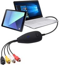 Capture Card, USB Video Capture Card Devices, VCR VHS TV to DVD Converter, Edit and Digitize Analog 