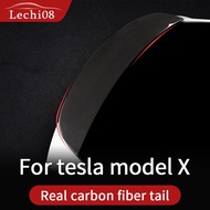 Rear spoiler for tesla model X accessories/car accessories model X tesla three tesla model X carbon/