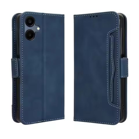 For Samsung Galaxy A06 cover wallet closure book flip multi-card slot holder case for Samsung Galaxy