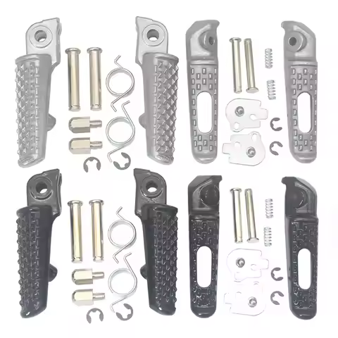 Motorcycle Front Rear Footrests Foot pegs For HONDA CBR600 F4 F4I F5 CBR900 CBR1000 VTR1000 CBR 600R