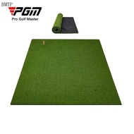 PGM driving range golf hitting mat with long short artificial grass and high elastic anti slip EVA b
