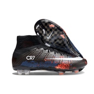 Mercurial Superfly 10 X Elite FG CR7 Knitted Soccer Shoes Slip-resistant and durable Football Boots