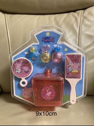 Peppa Pig 佩佩豬 佩奇 小粉红猪 化妝 玩具 鏡 梳 盒 可愛 公仔
