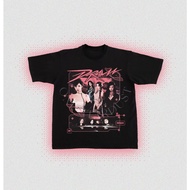 AESPA Drama Cotton T-shirt Aespa Armageddon KARINA WINTER NINGING GISELLE Print Short Sleeve Top