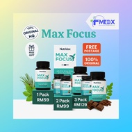 Nutridax Max Focus – Suplemen Fokus Anak & Pelajar (30 Biji)