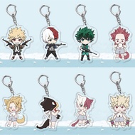 Chibi My Hero Academia Keychains Anime Hero Academia Hero Academia Key Chain Academy Hero Lock With 
