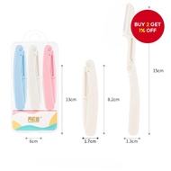 New 3 Pieces/Box Practical Facial Shaver Eyebrow Trimmer Women's Epilator Scissors Professional Beau