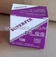 MESIU PAKU RAMSET SUPERFIX PL 22 PL22 Ungu 100 Buah ( 1 Kotak )