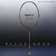 (FREE STRING & GRIP) APACS BADMINTON RACKET BLEND 6000 4U