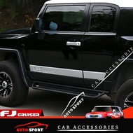 Toyota FJ Cruiser Door Trim Strip Side Door Molding Cover Trim Door Garnish Protection Car Accessori