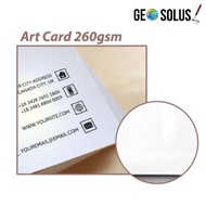 GSS Name Card / Business Card / Company Card - Art Card Paper Type