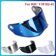 Motorcycle Helmet Visor Lens For HJC V10 HJ-41 HJ41 Replace Anti-UV Anti-Scratch Dustproof