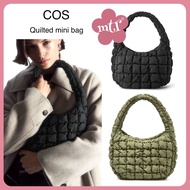 [สีแดง sale 2,590] ของแท้พร้อมส่ง cos bag - กระเป๋า Cos mini quilted bag / diamond shoulder bag