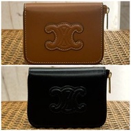 Celine Women TRIOMPHE Wallet 銀包 Made in Italy 錢包 拉鍊錢包