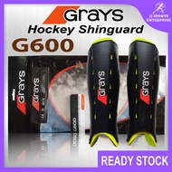 Grays G600 Hockey Shin Guard Hockey Shinguard Shinpad Hoki Protection Guard Pelindung Keting Kaki Ak
