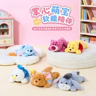 [Genuine]Disney Series Stitch Plush Toy Desk companion doll Cute Pinky Bear Plush Toy Children's soo