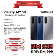 SAMSUNG GALAXY A17 5G 8GB + 256GB (SAMSUNG MALAYSIA)
