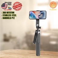 P180 Mini New Best Seller 1.6m Stainless Steel Rotating Phone Tripod Stand Holder For Mobile Phones 