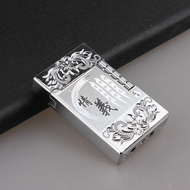 Bật lửa Dupont bạc bóng