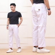 sirwal pria dewasa celana cingkrang muslin casual