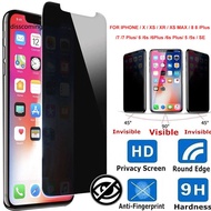 SJPJ-9H HD Privacy Tempered Glass Screen Protector for iPhone X XS XR 8/7/6/6S Plus