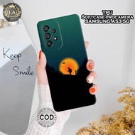HP Latest Samsung A53 5G Case - Fashion Moon Case - Samsung A53 5G Softcase - Pro Camera Case - Late