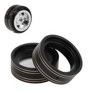 Brass Internal Beadlock Clamp Ring  RC Wheels 2pcs High Strength for 1/18 Car