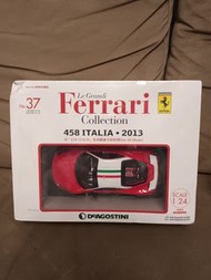 DEAGOSTINI FERRARI COLLECTION 1/24 1:24 FERRARI 458 ITALIA 2013 廸亞哥 法拉利 玩具 鐵車