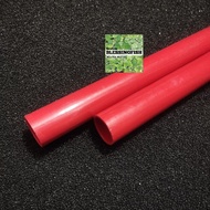 MERAH [25mm] Red Pipe 25mm Filter Pipe 25mm Red Pipe 25mm Aquarium Pipe 25mm Red Color