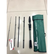 new 2026 EUPRO TRAVEL strike  bc ROD 6kaki 8-17lb/8-20lb 5piece rod casting travel rod