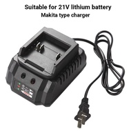 Premium Charger Makita Lithium Bor 21V Charger Adaptor Casan Cas Baterai Cordless Nagawa Bor Impact 